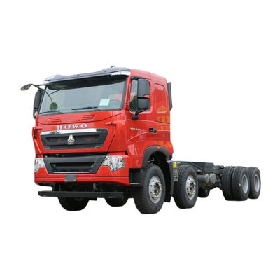 440hp 8X4 8m HOWO φορτηγό με αριστερό τιμόνι και αυτόματο κλιματισμό