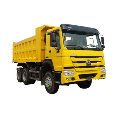 Χρησιμοποιούμενο Howo 6x4 Dump Truck 24 κυβικά μέτρα Τανκ φορτίου μήκος 4,2-5,3m και οθόνη αφής