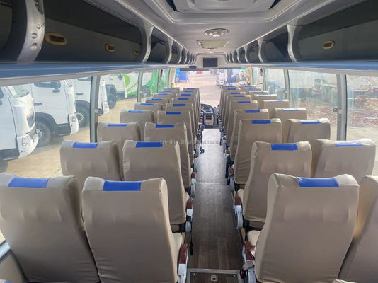 31-50 θέσεις Yutong RHD μεταχειρισμένα λεωφορεία με χειροκίνητη μετάδοση και καλή απόδοση