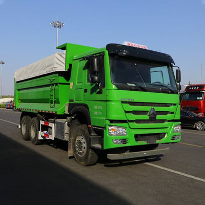 400hp 6x4 5.6m HOWO Τράκκα απορριμμάτων στην αίτηση του πελάτη και αντίστροφη βάρδια αριθμός 2
