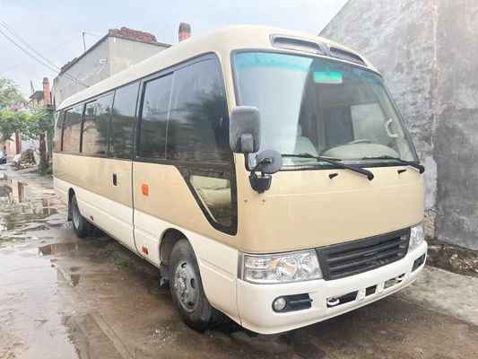 Χρησιμοποιούμενο λεωφορείο Toyota Coaster με 30 θέσεις σε καλή κατάσταση EURO 3 Έγκριση