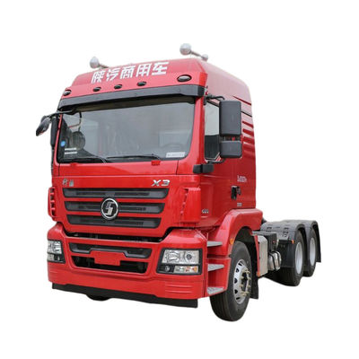 420HP 6X4 Shacman Χρησιμοποιούμενο φορτηγό τρακτέρ με ελαστικά 12R22.5 και πρότυπο εκπομπών EURO 5