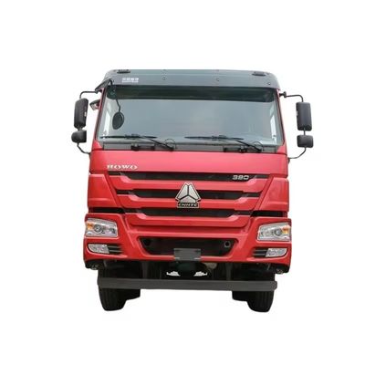 Howo 8x4 12 τροχών χρησιμοποιημένο φορτηγό 40 τόνων 380 hp βαρύ φορτηγό με αριστερό τιμόνι