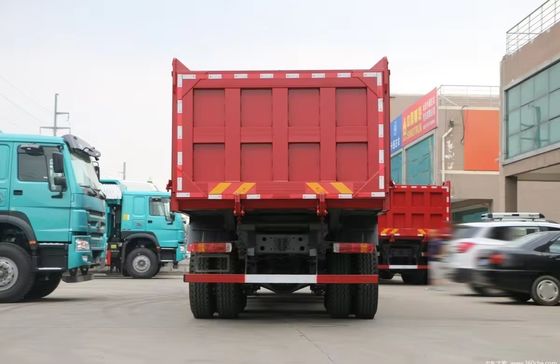 Howo 8x4 12 τροχών χρησιμοποιημένο φορτηγό 40 τόνων 380 hp βαρύ φορτηγό με αριστερό τιμόνι
