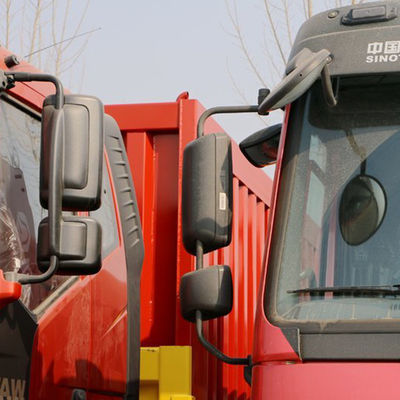 2 Αντίστροφη μετατόπιση HOWO 380 ίππους 8x4 φορτηγό τροχού 40 τόνων 12 τροχών φορτηγό απορρίψεων