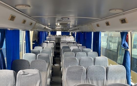 Τέλεια ανακαινισμένο 65 επιβάτες 65 θέσεις λεωφορείο λεωφορείο με κινητήρα και μακρά βάση τροχών
